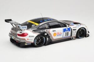 BMW M6 GT3 F13 #18 Schubert Motorsport A. Farfus / J. Krohn 24h Nurburgring 2016 Minichamps 1:18 155162618 Kovina – slika 2 od 6