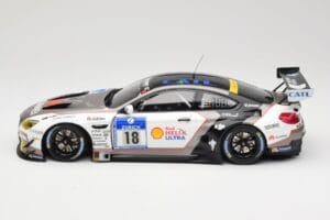 BMW M6 GT3 F13 #18 Schubert Motorsport A. Farfus / J. Krohn 24h Nurburgring 2016 Minichamps 1:18 155162618 Kovina – slika 3 od 6