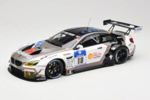 BMW M6 GT3 F13 #18 Schubert Motorsport A. Farfus / J. Krohn 24h Nurburgring 2016 Minichamps 1:18 155162618 Kovina
