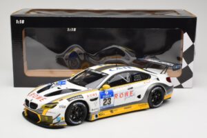 BMW M6 GT3 F13 #23 Rowe Racing A. Sims / P. Eng 24h Nurburgring 2016 Minichamps 1:18 155162623 Kovina – slika 6 od 6