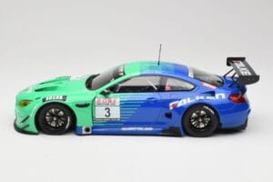 BMW M6 GT3 F13 #3 Falken Motorsports P. Düsseldorf / J. Müller VLN Winner Heat 4 2017 Minichamps 1:18 153172693 Kovina – slika 3 od 6