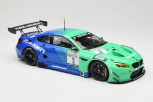 BMW M6 GT3 F13 #3 Falken Motorsports P. Düsseldorf / J. Müller VLN Winner Heat 4 2017 Minichamps 1:18 153172693 Kovina – slika 4 od 6