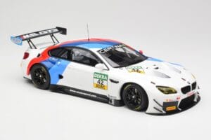 BMW M6 GT3 F13 #42 BMW Team Schnitzer R. Collard / P. Eng ADAC GT Masters Oschersleben 2017 Minichamps 1:18 155172652 Kovina – slika 4 od 6