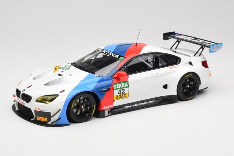 BMW M6 GT3 F13 #42 BMW Team Schnitzer R. Collard / P. Eng ADAC GT Masters Oschersleben 2017 Minichamps 1:18 155172652 Kovina