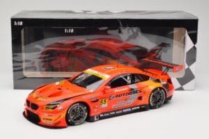 BMW M6 GT3 F13 #55 Autobacs Racing Team R. Takagi / K. Kobayashi Super GT Series 2016 Minichamps 1:18 155162655 Kovina – slika 6 od 6