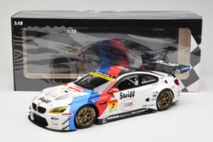 BMW M6 GT3 F13 #7 BMW Team Studie AG J. Muller / S. Ara Super GT Series 2016 Minichamps 1:18 155162607 Kovina – slika 6 od 6