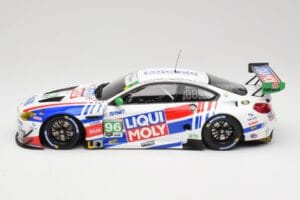 BMW M6 GT3 F13 #96 Turner Motorsport B. Auberlen / R. Foley Class Winner Petit Le Mans 2019 Minichamps 1:18 153192696 Kovina – slika 3 od 6