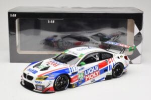 BMW M6 GT3 F13 #96 Turner Motorsport B. Auberlen / R. Foley Class Winner Petit Le Mans 2019 Minichamps 1:18 153192696 Kovina – slika 6 od 6