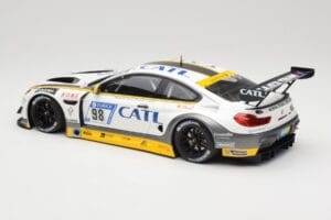 BMW M6 GT3 F13 #98 Rowe Racing M. Palttala / N. Catsburg 2nd Place 24 Hours of Nurburgring 2017 Minichamps 1:18 155172698 Kov – slika 5 od 6