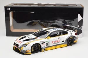 BMW M6 GT3 F13 #98 Rowe Racing T. Blomqvist / N. Catsburg 24 Hours of Spa 2017 Minichamps 1:18 155172688 Kovina – slika 6 od 6