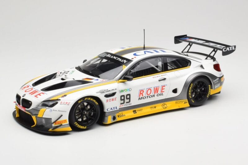 BMW M6 GT3 F13 #99 Rowe Racing P. Eng / M. Martin 24 Hours of Spa 2017 Minichamps 1:18 155172689 Kovina