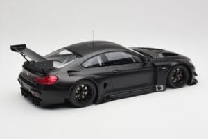 BMW M6 GT3 F13 Plain Body Version Matte Black Minichamps 1:18 155162610 Kovina – slika 2 od 6