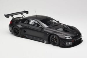BMW M6 GT3 F13 Plain Body Version Matte Black Minichamps 1:18 155162610 Kovina – slika 4 od 6