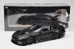 BMW M6 GT3 F13 Plain Body Version Matte Black Minichamps 1:18 155162610 Kovina – slika 6 od 6