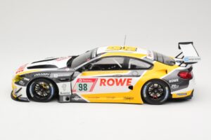 BMW M6 GT3 Rowe Racing #98 M. Wittmann / T. Blomqvist / P. Eng 4th Place 24 Hours Nurburgring 2020 Minichamps 1:18 155202698  – slika 3 od 6