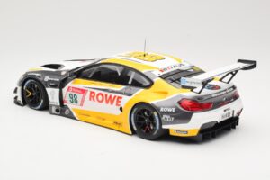 BMW M6 GT3 Rowe Racing #98 M. Wittmann / T. Blomqvist / P. Eng 4th Place 24 Hours Nurburgring 2020 Minichamps 1:18 155202698  – slika 5 od 6