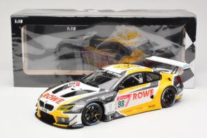 BMW M6 GT3 Rowe Racing #98 M. Wittmann / T. Blomqvist / P. Eng 4th Place 24 Hours Nurburgring 2020 Minichamps 1:18 155202698  – slika 6 od 6