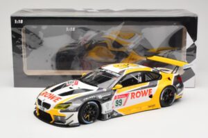 BMW M6 GT3 Rowe Racing #99 A. Sims / N. Catsburg / N. Yelloly Winners 24 Hours Nurburgring 2020 Minichamps 1:18 155202699 Kov – slika 6 od 6