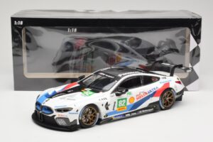 BMW M8 GTE Team Mtek #82 T. Blomqvist / A. Felix da Costa 6 Hours of Fuji 2018 Minichamps 1:18 155182982 Kovina – slika 6 od 6