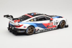 BMW M8 GTE Team RLL C. De Phillippi / B. Auberlen 2nd in Class 12 Hours of Sebring 2018 Minichamps 1:18 155182925 Kovina – slika 2 od 6
