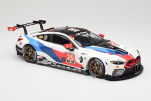 BMW M8 GTE Team RLL C. De Phillippi / B. Auberlen 2nd in Class 12 Hours of Sebring 2018 Minichamps 1:18 155182925 Kovina – slika 4 od 6