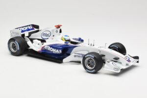 BMW Sauber F1.06 #16 N. Heidfeld Launch Version 2006 Minichamps 1:18 80430413183 Kovina – slika 4 od 6