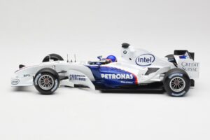 BMW Sauber F1.06 #17 J. Villeneuve Launch Version 2006 Minichamps 1:18 80430413184 Kovina – slika 3 od 6