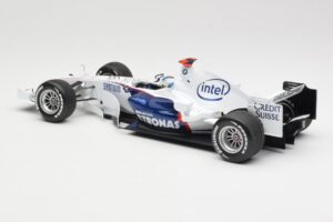 BMW Sauber F1.07 #9 N. Heidfeld Launch Version 2007 Minichamps 1:18 80430426994 Kovina – slika 5 od 7
