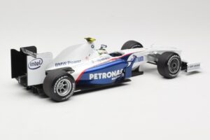 BMW Sauber F1.09 #6 N. Heidfeld Launch Version 2009 Minichamps 1:18 80432154856 Kovina – slika 2 od 7