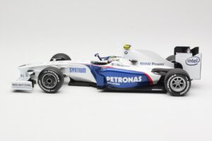 BMW Sauber F1.09 #6 N. Heidfeld Launch Version 2009 Minichamps 1:18 80432154856 Kovina – slika 3 od 7