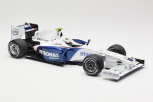 BMW Sauber F1.09 #6 N. Heidfeld Launch Version 2009 Minichamps 1:18 80432154856 Kovina – slika 4 od 7