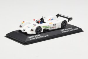 BMW V12 LMR LMP1 #42 J. Müller / J. Lehto 24 Hours of Le Mans 2000 Minichamps 1:43 80420018215 Kovina – slika 2 od 4