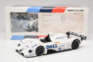 BMW V12 LMR LMP1 #42 T. Kristensen / J. Lehto / J. Muller ALMS 1999 Minichamps 1:18 80432454791 Kovina – slika 6 od 6