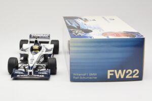 Williams FW22 BMW #9 R. Schumacher F1 2000 Minichamps 1:18 80430026081 Kovina – slika 6 od 6