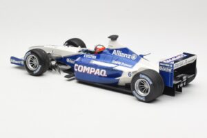 Williams FW23 BMW #6 J.P. Montoya F1 2001 Minichamps 1:18 80430029787 Kovina – slika 5 od 6