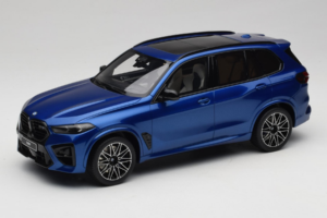BMW X5 M F95 Competition Marina Bay Blue Metallic GT Spirit 1:18 GT967 Smola