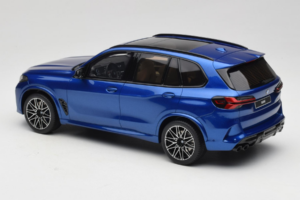 BMW X5 M F95 Competition Marina Bay Blue Metallic GT Spirit 1:18 GT967 Smola – slika 5 od 6