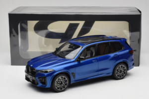 BMW X5 M F95 Competition Marina Bay Blue Metallic GT Spirit 1:18 GT967 Smola – slika 6 od 6