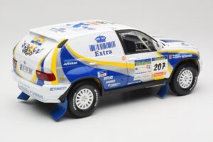 BMW X5 X-Raid #207 Dakar Rally 2004 Solido 1:18 SOLIDO001 Kovina – slika 3 od 8
