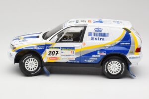BMW X5 X-Raid #207 Dakar Rally 2004 Solido 1:18 SOLIDO001 Kovina – slika 4 od 8
