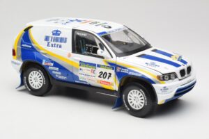 BMW X5 X-Raid #207 Dakar Rally 2004 Solido 1:18 SOLIDO001 Kovina – slika 6 od 8