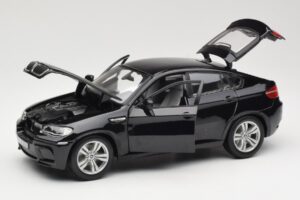 BMW X6 M E71 Črn Bburago 1:18 18-12081 Kovina – slika 2 od 8