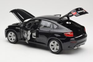 BMW X6 M E71 Črn Bburago 1:18 18-12081 Kovina – slika 5 od 8