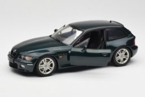 BMW Z3 Coupe 2.8 Green Metallic UT Models 1:18 20422 Kovina – slika 2 od 7