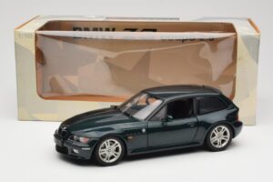 BMW Z3 Coupe 2.8 Green Metallic UT Models 1:18 20422 Kovina – slika 7 od 7