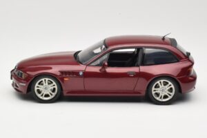 BMW Z3 Coupe 2.8 Red Metallic UT Models 1:18 20423 Kovina – slika 4 od 8