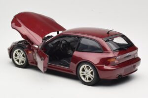 BMW Z3 Coupe 2.8 Red Metallic UT Models 1:18 20423 Kovina – slika 5 od 8