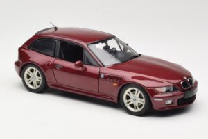 BMW Z3 Coupe 2.8 Red Metallic UT Models 1:18 20423 Kovina – slika 6 od 8
