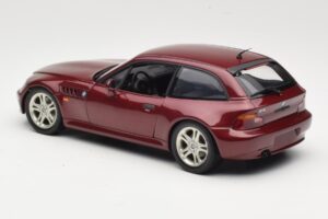 BMW Z3 Coupe 2.8 Red Metallic UT Models 1:18 20423 Kovina – slika 7 od 8