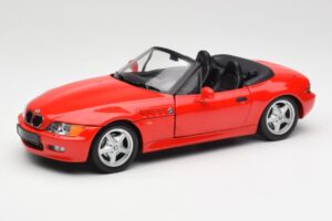 BMW Z3 E36/7 Kabriolet Rdeč UT Models 1:18 180024330 Kovina